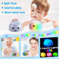 Zhenduo Baby Bath Toys, Light Up Bath Toys, Sprinkler Bathtub Toys For Toddlers Infant Kids Boys, Automatic Spray Water Bath Toy