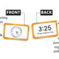 Teacher Created Resources Time Flash Cards (Ep62046) 3-1/8' X 5-1/8'