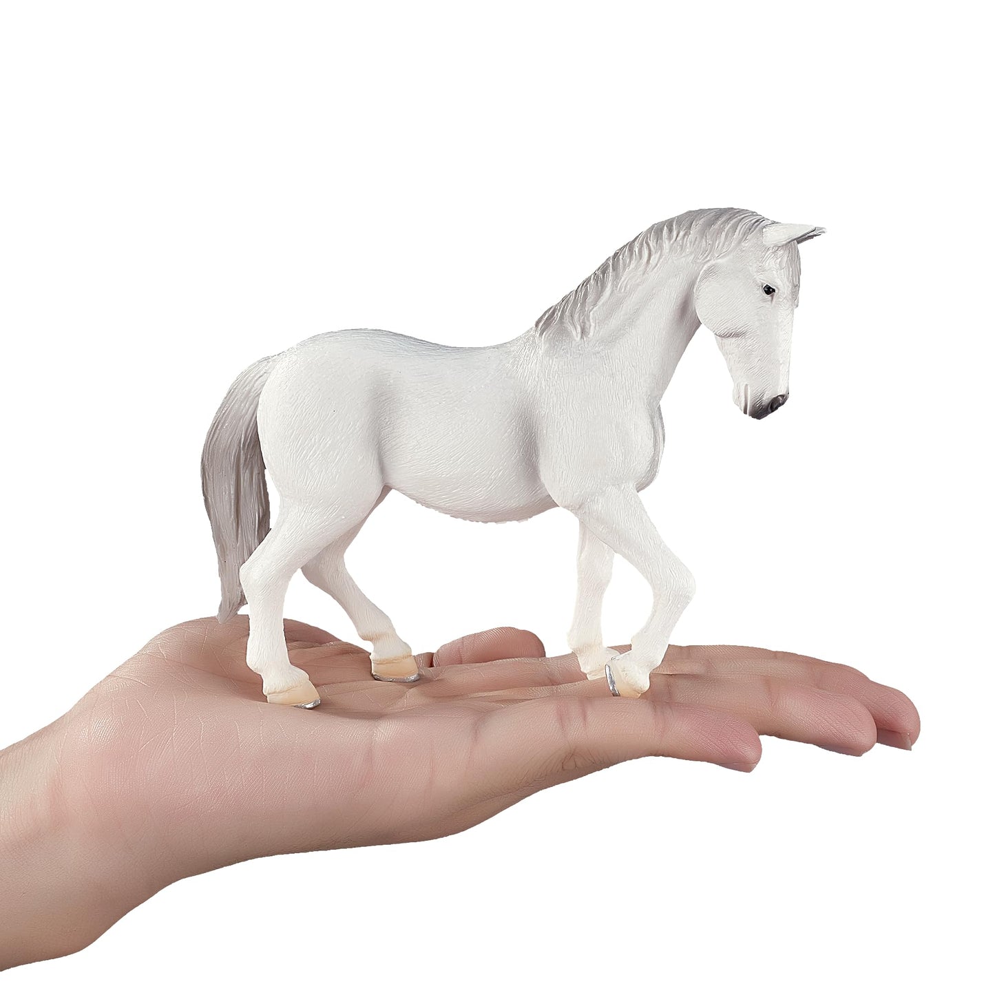MOJO Lipizzaner Mare Realistic Equestrian Horse Club Hand Painted Toy Figurine