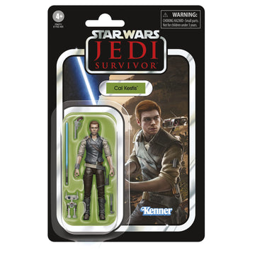 Star Wars The Vintage Collection Cal Kestis Toy, 3.75-Inch-Scale Jedi: Survivor Action Figure, Toys For Kids Ages 4 And Up