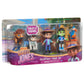 Just Play Ridley Jones 5-Pack Collectible Figurine Set, Multi-color, Kids Toys for Ages 3+, Model 31956