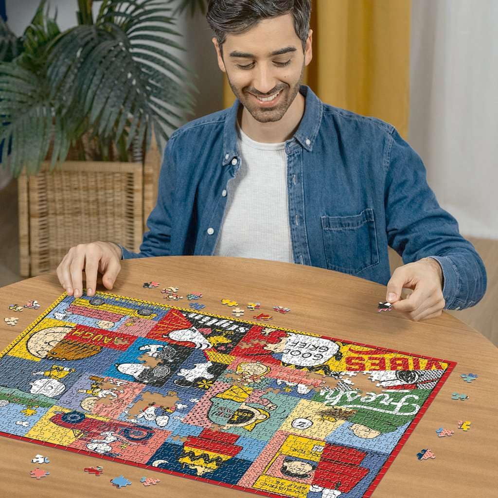 Ravensburger 1000 Piece Jigsaw Puzzle - Peanuts Moments - Handcrafted in Germany - Multicolor - Model 12000750