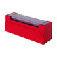 Vault X Exo-Tec Card Box 450+ - Red, Magnetic Lid, Dividers & Foam Fillers for TCG/CCG & Sports Cards Storage
