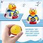 Jerify 12 Packs Cruise Ships Rubber Ducks 2 Inch Nautical Rubber Duck Bulk Cruise Ducks Sailing Rubber Ducks Cruise Ship Toy For