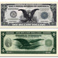 Federal Deserve Novelty Billion Dollar Bill - Set Of 10 With 1 Bonus Christopher Columbus Bill