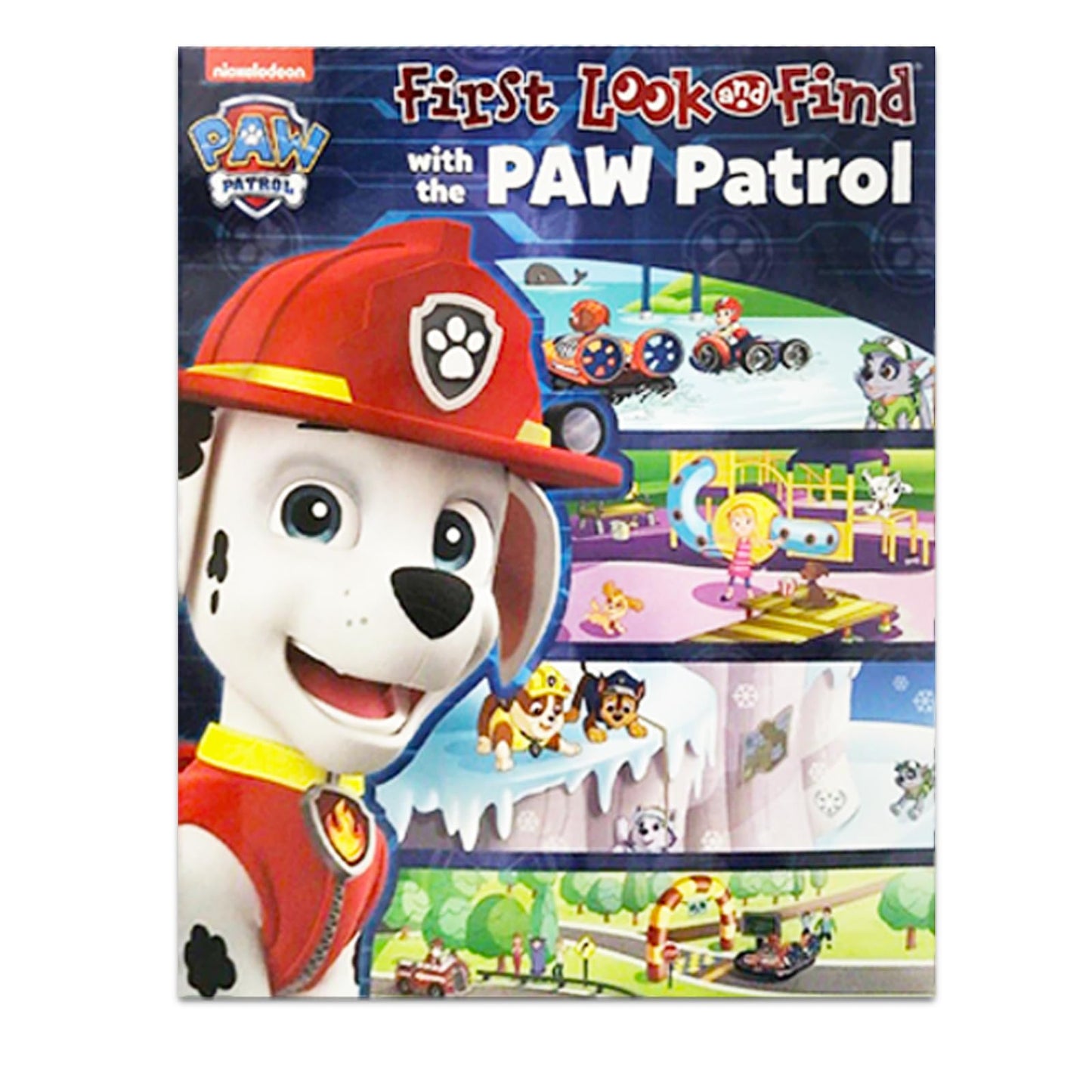 Paw Patrol Puzzle Set - 3 Pc Bundle With Paw Patrol Floor Puzzle, Paw Patrol Hidden Pictures Book, Stickers, More | Paw Patrol F