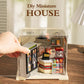 DIY Miniature House Kit  Dollhouse Kit  Miniature Kit  DIY Mini House Building Kit for mature-themed Teen  Plastic Tiny House Making Kit  Best Craft Hobbies Gift  Convenience Store