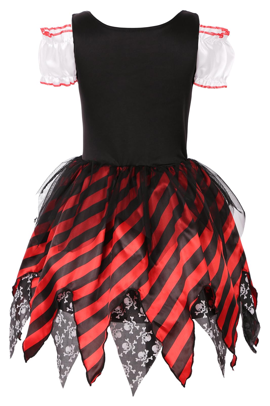 Simplecc Girl Pirate Princess Costume For Halloween Party Dress Up (3-4 Years)