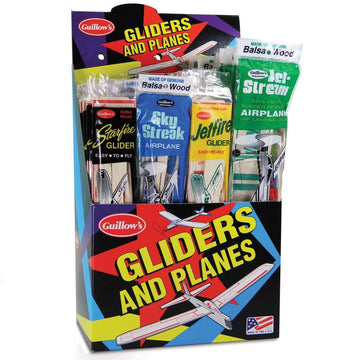 TOY AIRPLANE BALSA AST (Pack of 1)