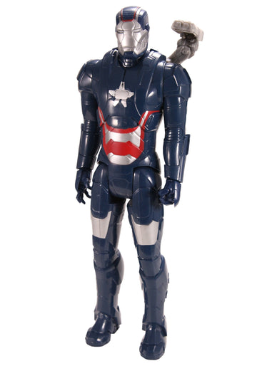 Marvel Iron Man 3 Titan Hero Series Avengers Initiative Movie Series Iron Patriot Action Figure  12-Inch