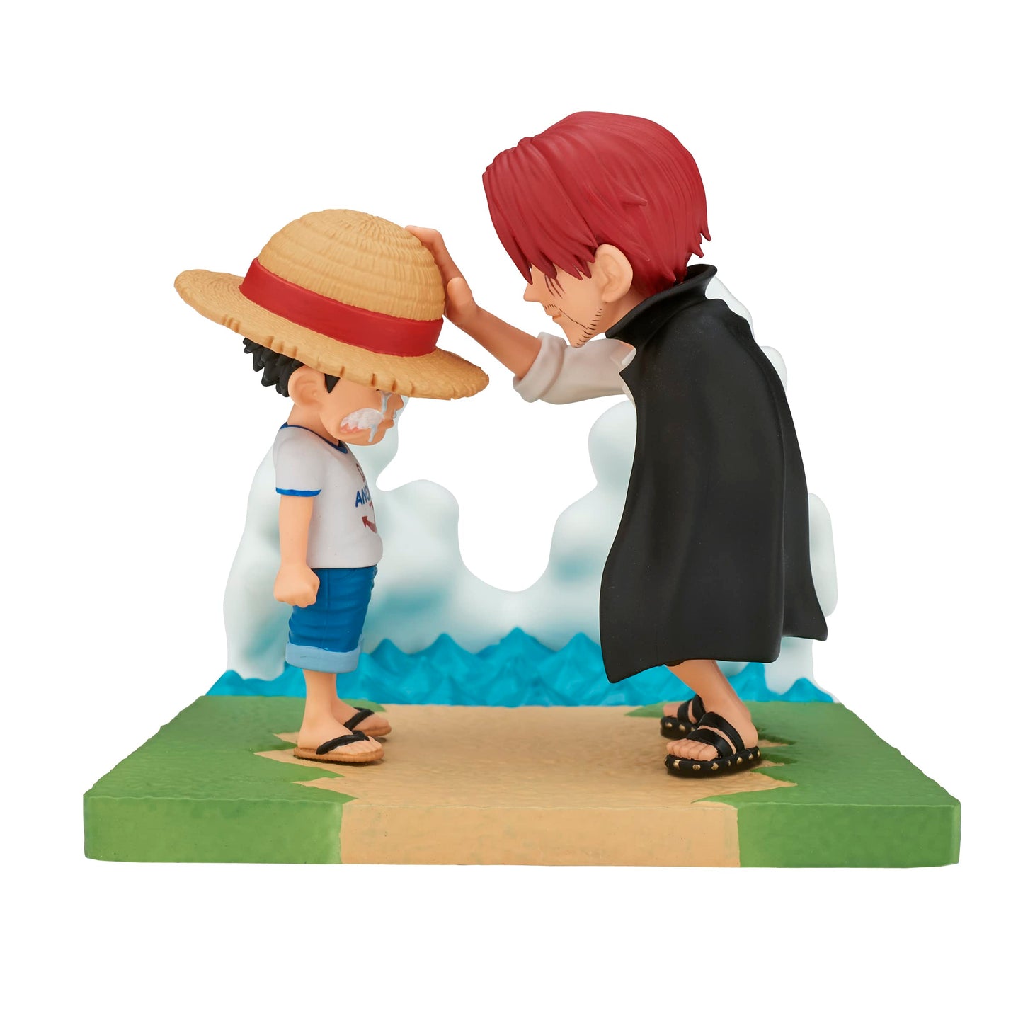 Banpresto - One Piece - Log Stories - Monkey D. Luffy & Shanks, Bandai Spirits World Collectable Figure