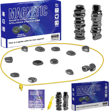 Magnetic Chess Game - 2024 New Fun Tabletop Game, Magnetic Strategy Game For Kids And Adults With Magnets, Fun Tabletop Multipla