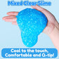 Crunchy Blue Slime(7 oz)  Blueberry Crystal Bingsu Slime  Soft and Non-Sticky  Party Favors Classroom Reward Birthday Gift Food Toys for Kids Girl Boys