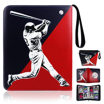 Baseball Card Binder  2025 Sports Trading Card with Sleeves Holder Album  400 Pockets Baseball Card Holder Sheets Display Storage Protectors for Collectors Boys and Girls Gift
