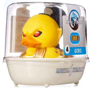 Tubbz First Edition Goro Collectible Vinyl Rubber Duck Figure - Official Mortal Kombat Merchandise - Fighting Action Tv, Movies,
