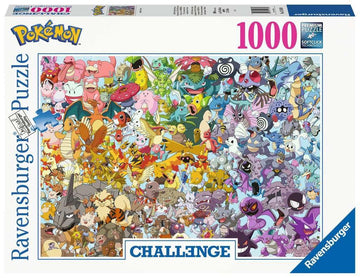 Ravensburger Pokémon 1000 Piece Challenge Jigsaw Puzzle For Adults And Kids Age 12 Years Up