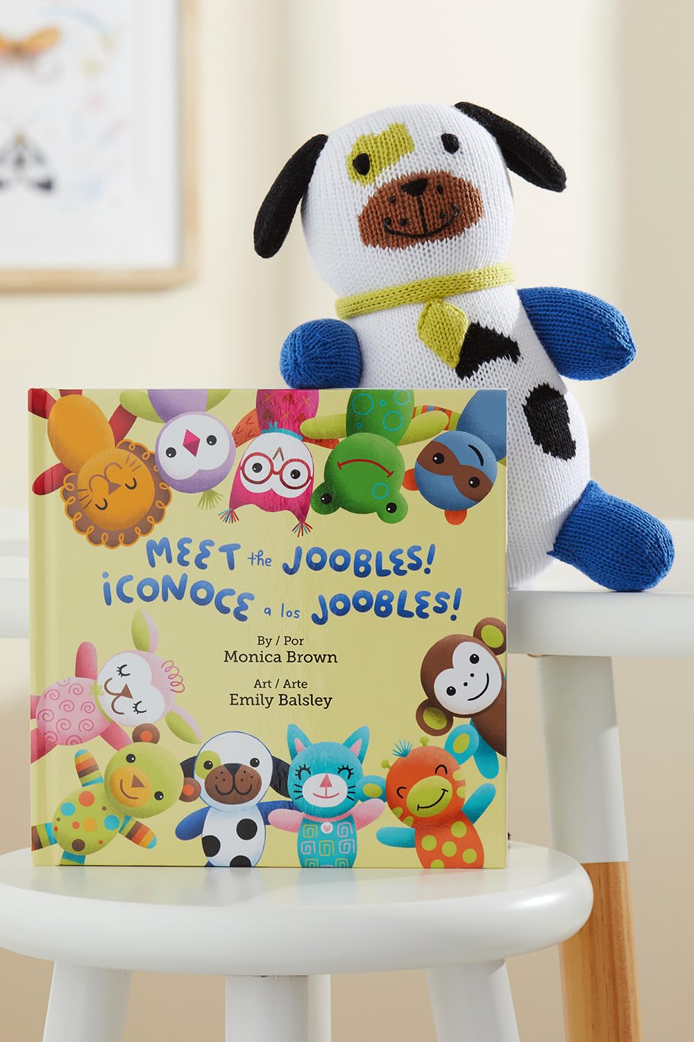 Joobles Fair Trade Organic Stuffed Animal - Pip The Dog