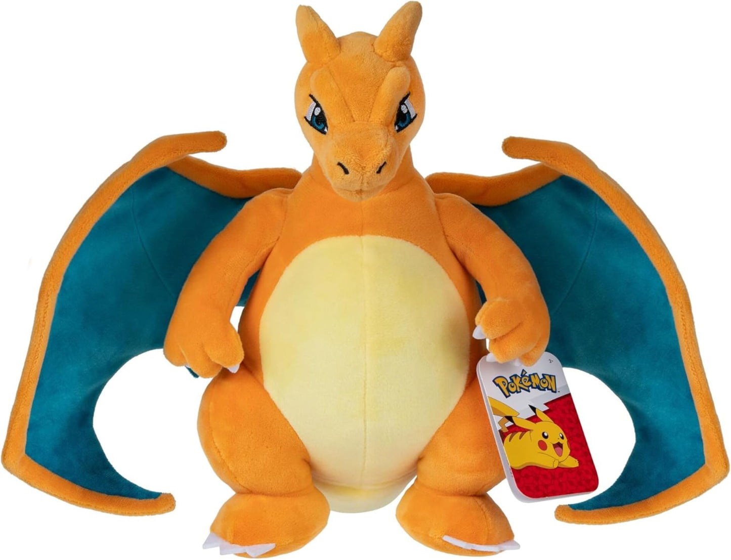 Pokémon Charizard Plush Toy - 30cm Medium, Black Polyester, Model PKW3723