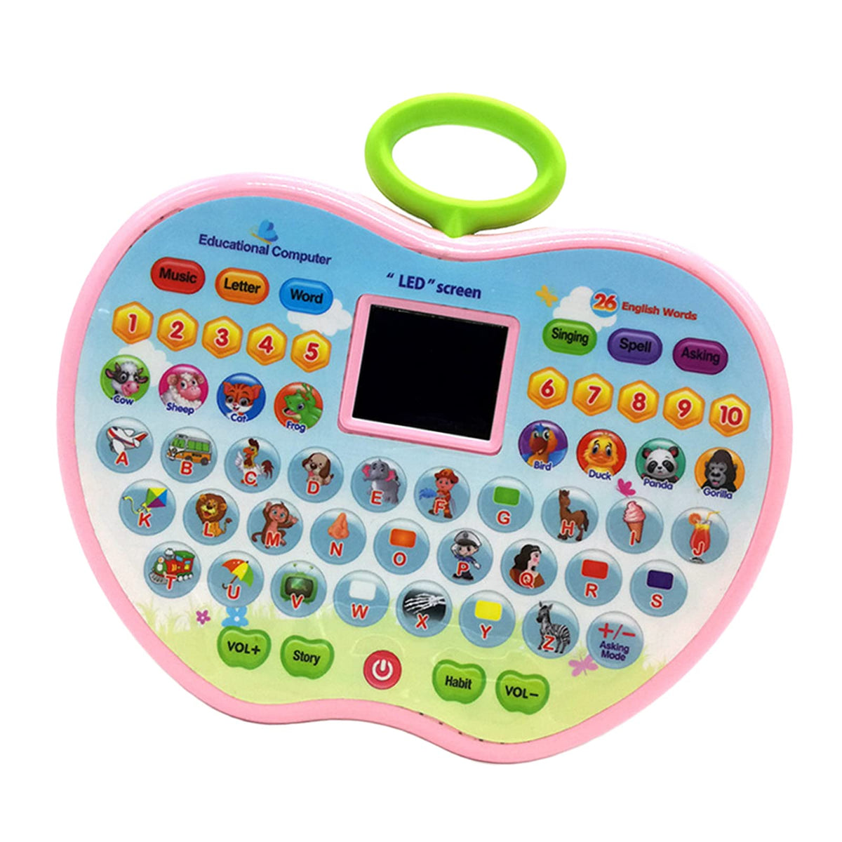 Ilsmysutra Multifunction Learning Machine, Early Learning Children Baby Toddlers Pink