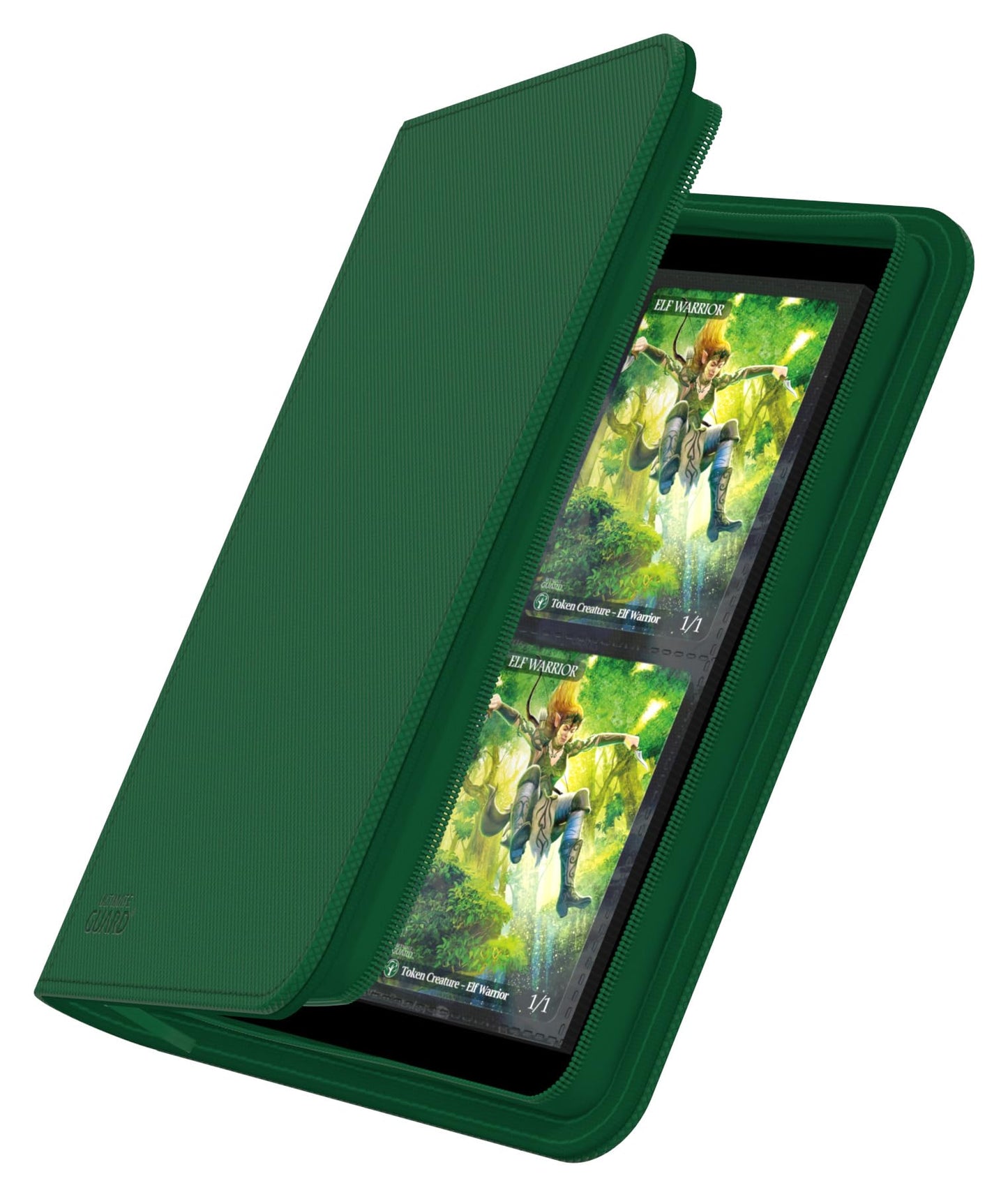 Ultimate Guard Zipfolio 160 - 8 Pocket Xenoskin Green