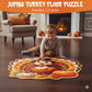 Thangskgiving Gifts for Kids with 45pcs Turkey Floor Puzzles Jumbo Jigsaw Puzzles Fall Gifts for Boy Girls