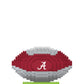 Foco Alabama Crimson Tide Ncaa 3D Brxlz Football Puzzle 1Z