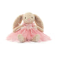 Jellycat Lottie Bunny Fairy Plush Toy - 10.5" Rabbit Stuffed Animal in Fairy Color - Classic Children's Gift