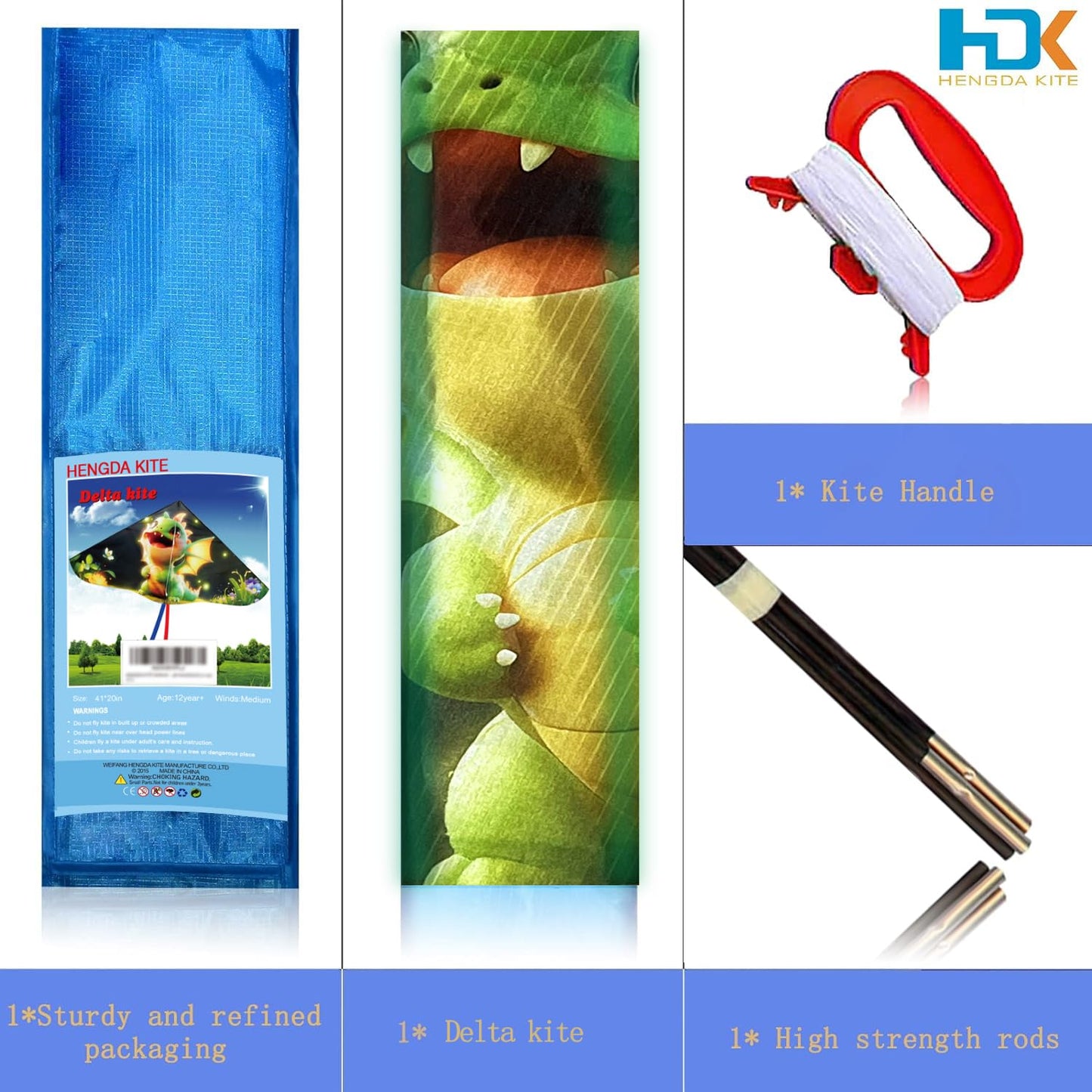 Hengda Kite Painting Series Delta Kite,For Kids And Adults,Easy To Fly,Excellent Fabric And Structure Design,The Pictures Are Be