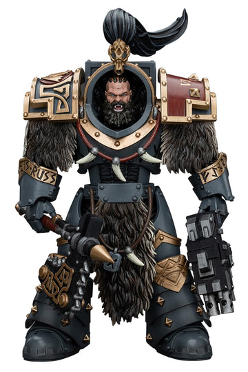 Joytoy Warhammer 40K 1/18 Action Figures, Space Wolves Varagyr Wolf Guard Squad Varagyr Thegn Perfect For Collectors & Decor, Id