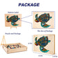 Jigfoxy Wooden Puzzles For Adults, Sea Turtle Wooden Jigsaw Puzzles For Adults Kids, Unique Animal Shape Wood Cut Puzzles For Fr