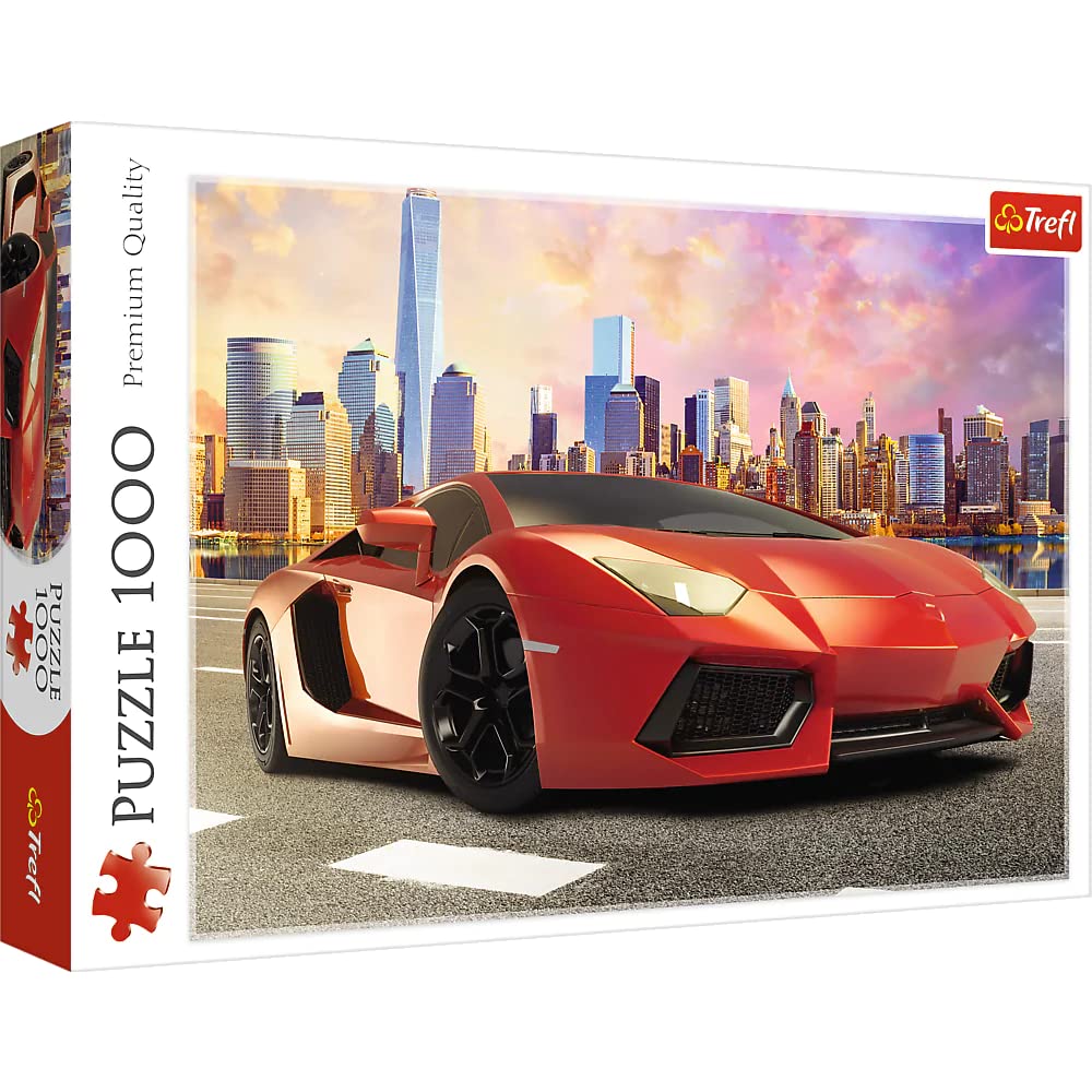 Trefl Sunset Ride 1000 Piece Jigsaw Puzzle Red 27'X19' Print, Diy Puzzle, Creative Fun, Classic Puzzle For Adults And Children From 12 Years Old
