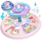 Perryhome Unicorn Twist Sit And Spin Toys For Toddlers 18+ Months, 360° Spin Twister Twist With 4 Game Modes Led Light And Built-In Bgm, Christmas & Birthday Gift Ideas For Kids Girls 18+ Months