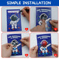 28 Pack Valentines Day Gifts For Kids, Valentines Galaxy Slime With Valentines Cards Stress Relief Fidget Set Valentines Day Gif