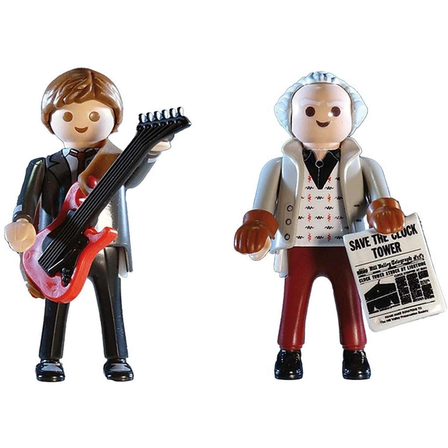 Playmobil 70459 Back To The Future Marty And Doc, For Children Ages 6+, Fun Imaginative Role-Play, Playsets Suitable For Children Ages 4+