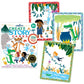 Eeboo: Create A Story Cards, Tell Me A Story, Volcano Island, 36 Cards Included In The Set, Encourages Imagination, Creativity And Story-Telling, For Ages 3 And Up