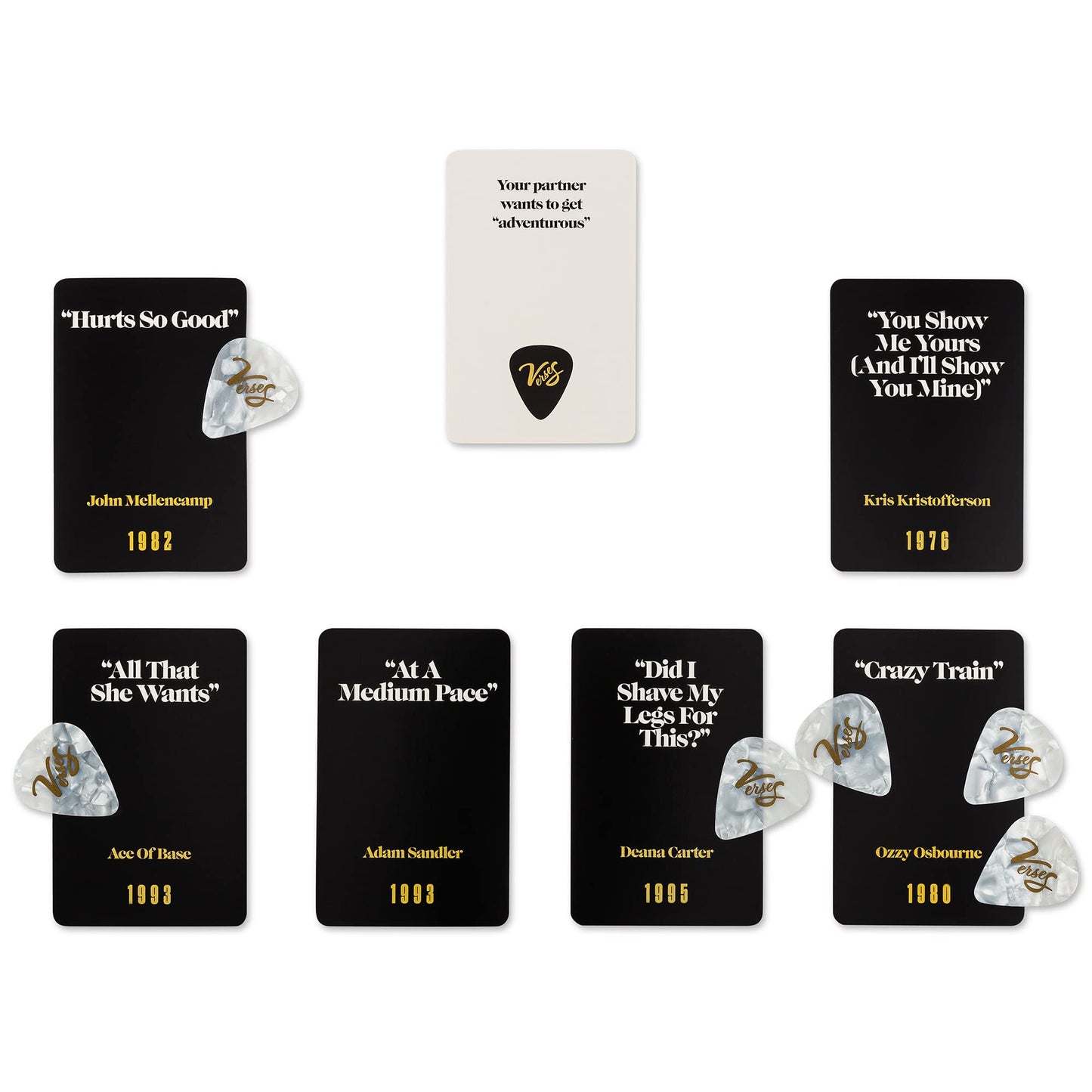 Big G Creative: Verses, Perfect Songs, Petty Moments, No Singing Skills Or Music Knowledge Required, Quick And Easy To Learn Card Game, 3 To 6 Players, Ages 14 And Up