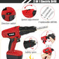 Kids Tool Set with Electric Toy Drill Chainsaw Jigsaw Toy Tools, Realistic Kids Power Construction Pretend Play Tools Set Toy ST