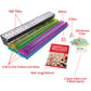 Jongyance American Mahjong Set - 166 White Tiles, Red Bag, 4 All-in-One Racks, Plastic, 5.1 x 21.2 x 10.6 inches