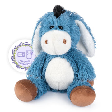 Suzzipals Heatable And Coolable Donkey Stuffed Animals, Microwavable Stuffed Animal Heating Pads For Soothing, Lavender Scent Do