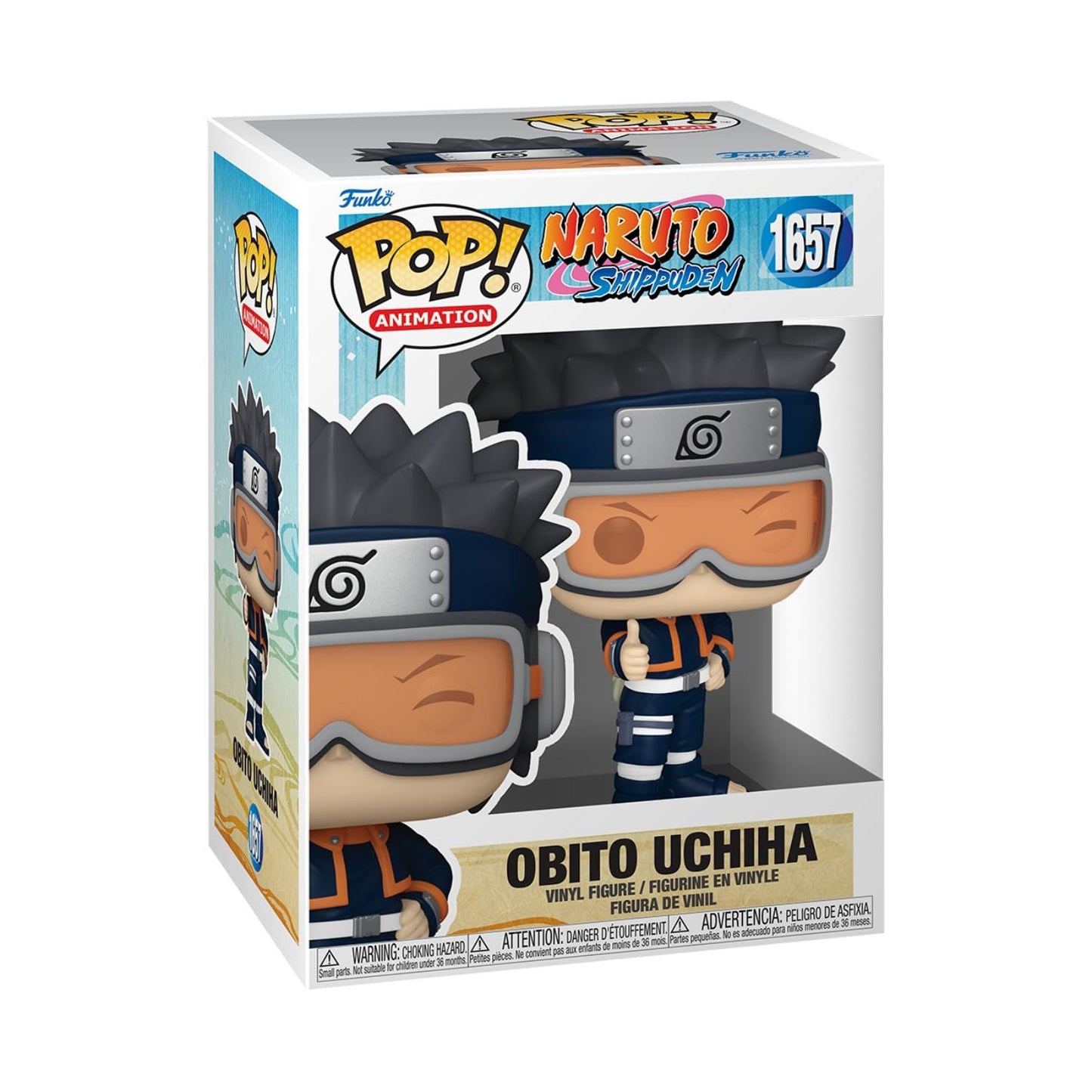 Funko Pop! Animation: Naruto - Obito Uchiha - (Kid) - Collectable Vinyl Figure - Gift Idea - Official Merchandise - For Kids & A