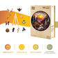 Wooden Puzzles For Adults - Unique Shaped Wooden Jigsaw Puzzles Adult Puzzles, Christmas Creative Gifts For Adults Kids, 3D Suns