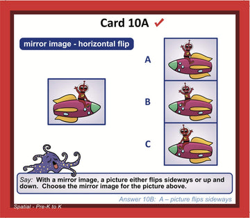 Testingmom.Com Gifted Learning Flash Cards – Visual Spatial Concepts For Pre-K – Kindergarten – Educational Practice For The Nnat Test, Cogat Test, Olsat, Wppsi, And More!