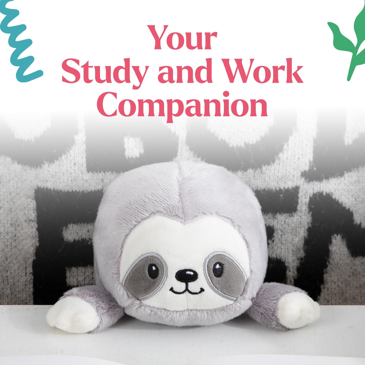 Lilly's Love Posture Pal - Posture Improvement for Men, Women & Kids - Ideal for The Office, School, Desk & Travel - Plush Stuff