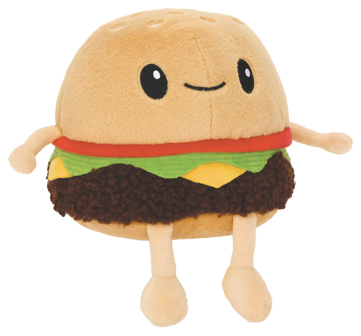 Iscream Screamsicles Kawaii Snack Shack 8'' Plush - Cheesy Burger