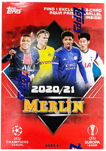 2021 Topps Uefa Champions League Merlin Value Box