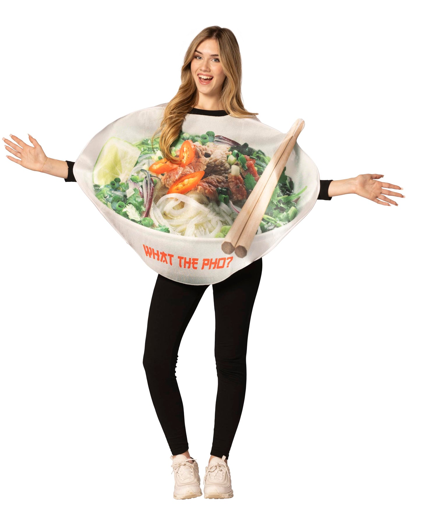 Rasta Imposta Pho Noodle Bowl Halloween Costume White