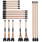 18Pcs 3-Pin JR Servo Extension Cable,1 JR Male to 2/3 Female JR Y Harness Servo Cable & 3.93'' 5.9'' 11.8'' JR Extension Wire fo