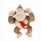 Super Mario Donkey Kong Plush Toy - 15 Inch Brown Stuffed Animal, Model DK, Soft Plush Material