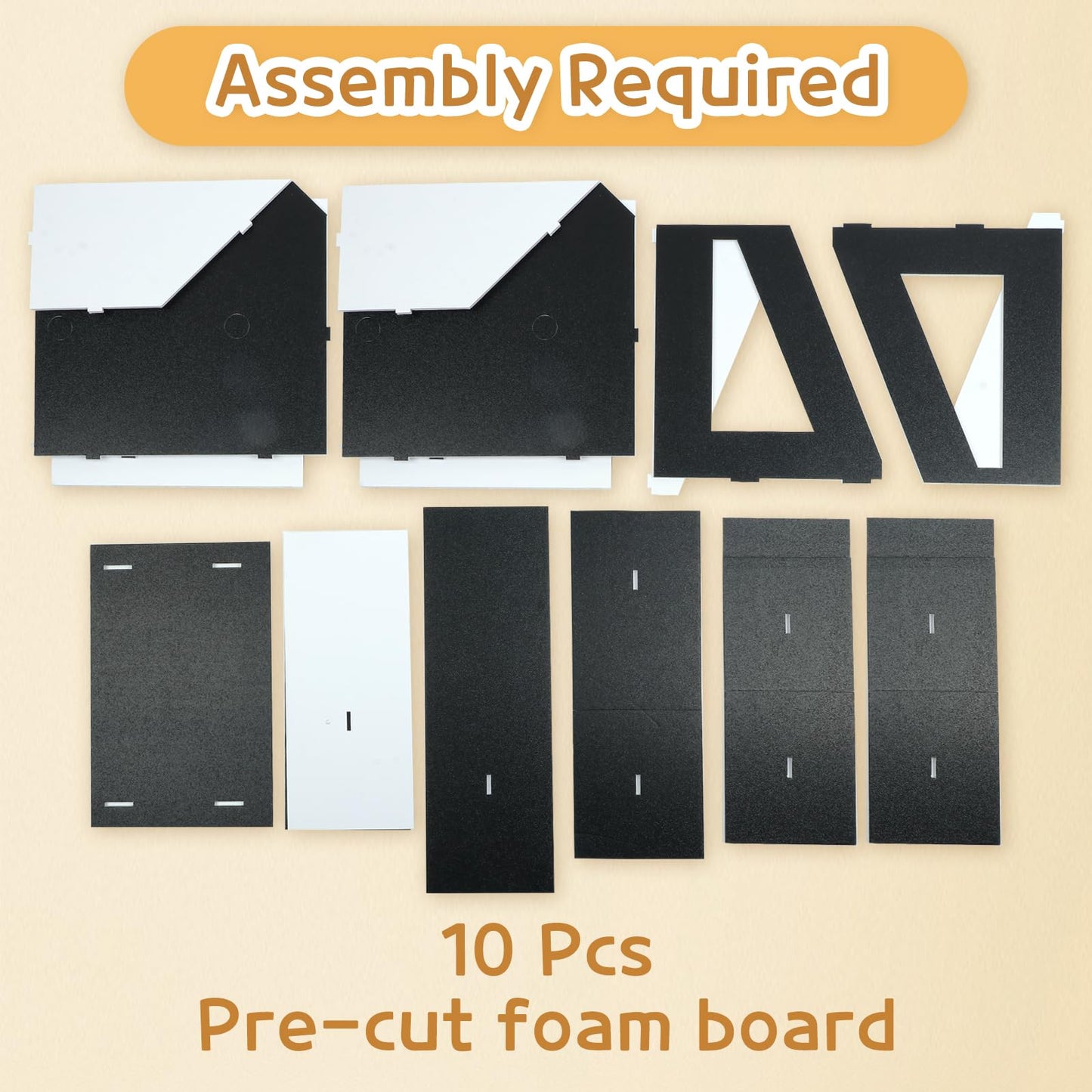 Imprsv Marquee Numbers Black Birthday Decorations: Large 4 Feet Tall Light Up Numbers 2Nd 21St 25Th Party Decor Big Mosaic Cardb