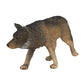 Mojo Timber Wolf Walking Realistic International Wildlife Hand Painted Toy Figurine